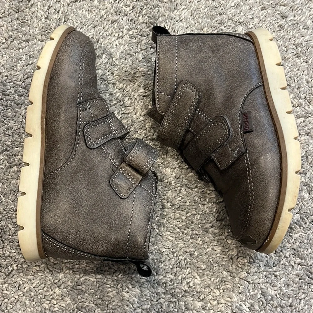 OshKosh | Gray Boots for Toddler Boys